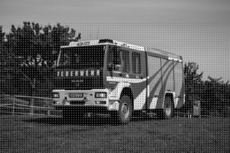 Das LF-A mit technischer Beladung.